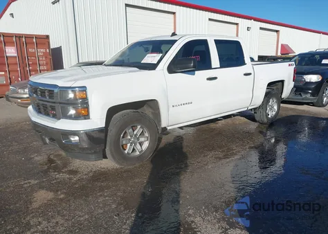 2014 Chevrolet Silverado 1500 2Lt z USA, uszkodzony, nr VIN 3GCUKREC7EG563777